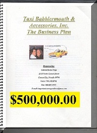 Invest in the Business Plan for Truck Drivers and any one with a motorized Vehicle!